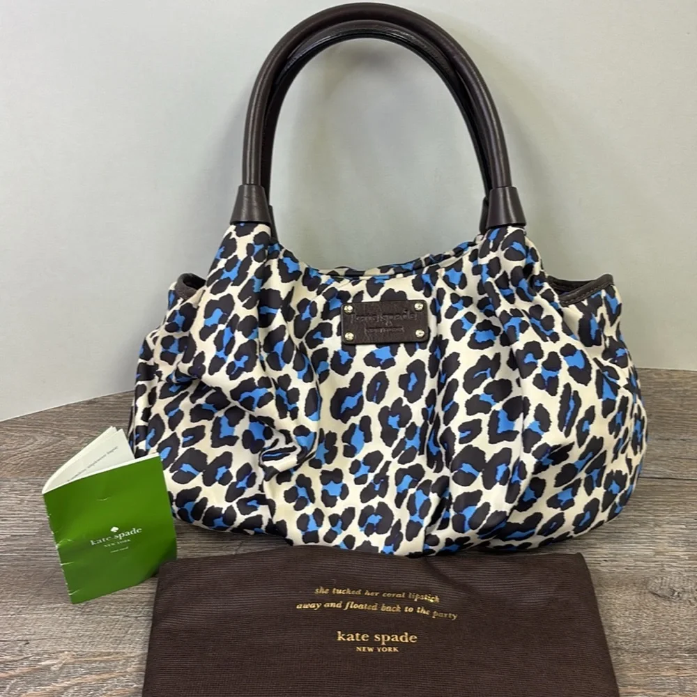 LIKE NEW Kate Spade New York Karen ‘Into the Wild’ Satchel - Picture 2 of 12